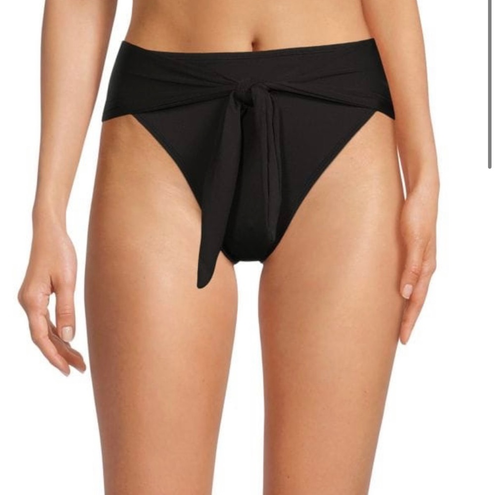we wore what high waisted bikini bottom. size small